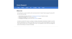 Desktop Screenshot of ozoraresearch.com